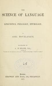 Tapa de The science of language