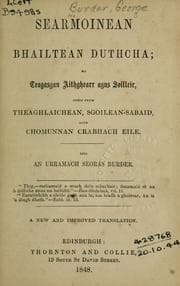 Tapa de Searmoinean bhailtean duthcha