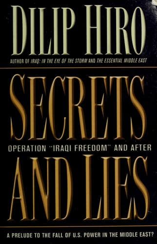 Tapa de Secrets and lies