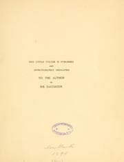 Tapa de Selections form the portfolio of S. V. White
