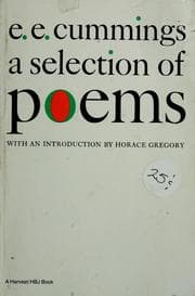 Tapa de A selection of poems