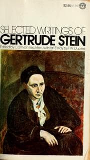 Tapa de Selected Writings of Gertrude Stein