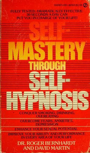 Tapa de Self-mastery through self hypnosis