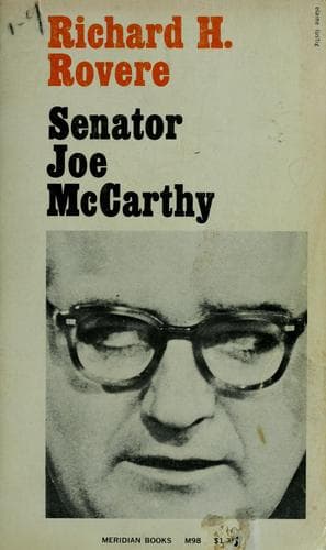 Tapa de Senator Joe McCarthy.