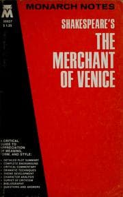 Tapa de Shakespeare's The Merchant of Venice