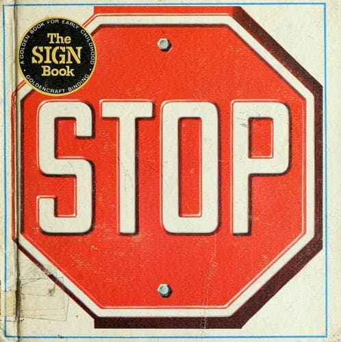 Tapa de The sign book