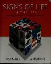 Tapa de Signs of life in the U.S.A.