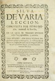 Tapa de Silva de varia leccion
