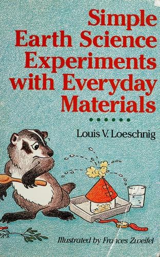 Tapa de Simple earth science experiments with everyday materials
