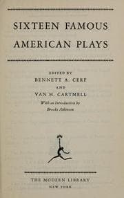 Tapa de Sixteen famous American plays
