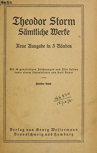 Tapa de Sämtliche Werke