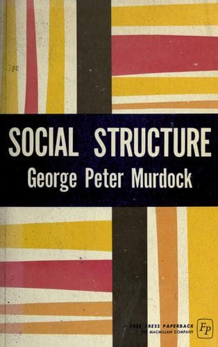 Tapa de Social structure.