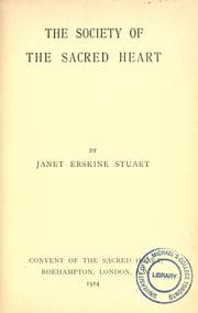 Tapa de The Society of the Sacred Heart