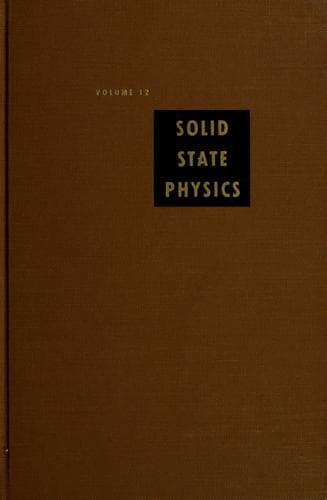 Tapa de Solid state physics
