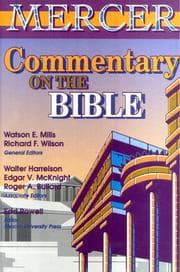 Tapa de Mercer Commentary on the Bible
