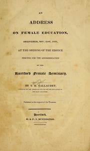 Tapa de An address on female education