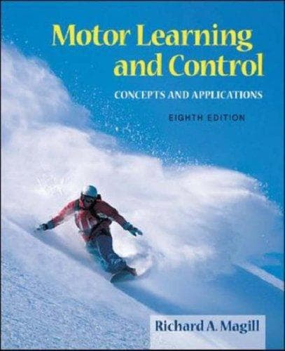 Tapa de Motor Learning And Control