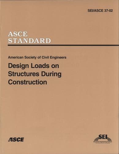 Tapa de Design loads on structures during construction