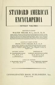 Tapa de Standard American encyclopedia.