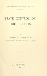 Tapa de State control of tuberculosis
