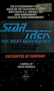 Tapa de Star Trek The Next Generation - Encounter at Farpoint