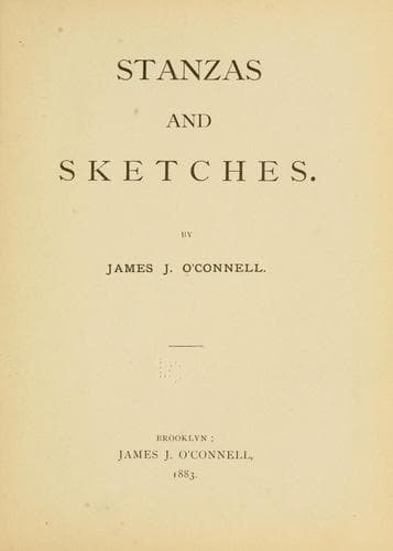 Tapa de Stanzas and sketches