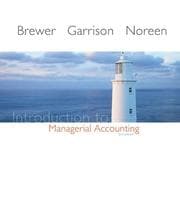 Tapa de Introduction to managerial accounting