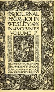 Tapa de The journal of the Rev. John Wesley
