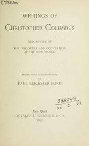Tapa de Writings ... descriptive of the discovery and occupation of the new world