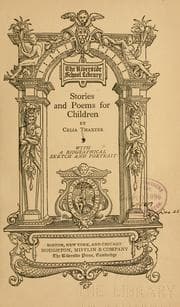 Tapa de Stories and poems for children