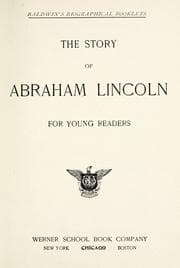 Tapa de The story of Abraham Lincoln for young readers