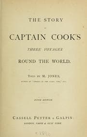 Tapa de The story of Captain Cook's three voyages round the world