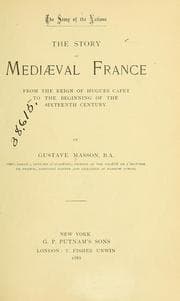 Tapa de The story of mediæval France