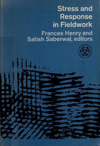 Tapa de Stress and response in fieldwork.