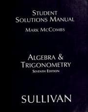 Tapa de Student solutions manual