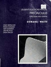 Tapa de Student's solutions manual