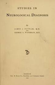 Tapa de Studies in neurological diagnosis