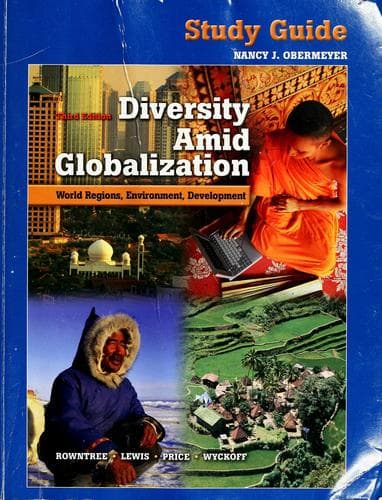 Tapa de Study guide diversity amid globalization