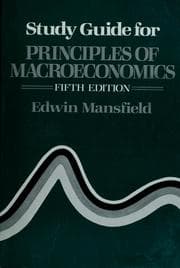 Tapa de Study guide for Principles of macroeconomics, fifth edition