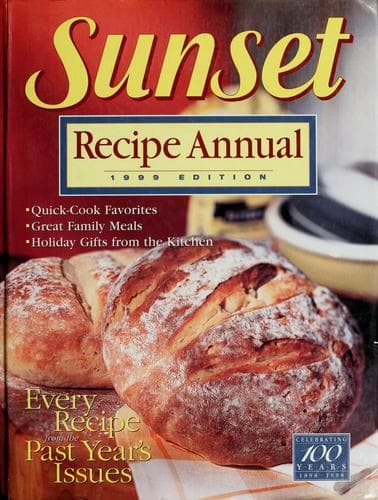 Tapa de Sunset Recipe Annual