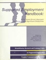 Tapa de Supported employment handbook