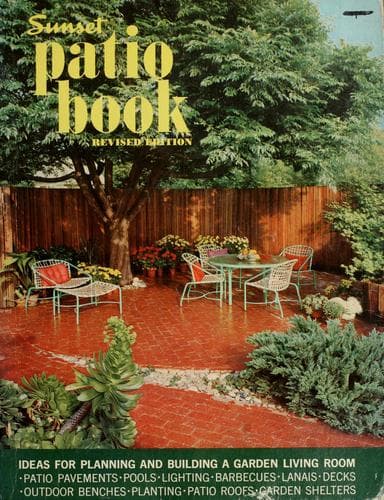 Tapa de Sunset patio book.