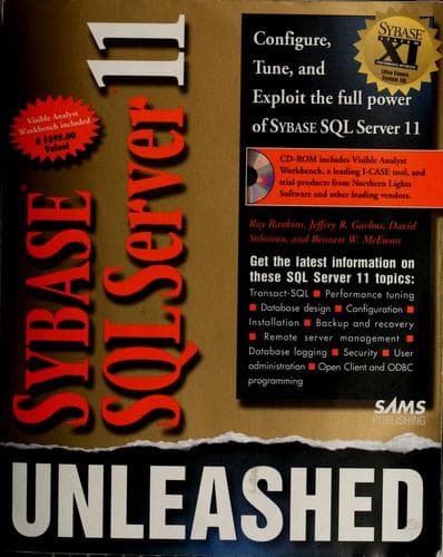 Tapa de Sybase SQL server 11 unleashed