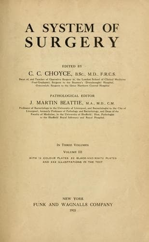 Tapa de A system of surgery