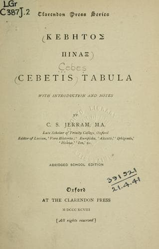 Tapa de Tabula