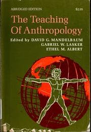 Tapa de The teaching of anthropology