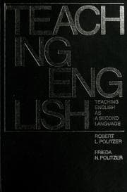 Tapa de Teaching English as a second language