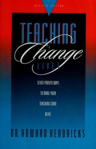 Tapa de Teaching to change lives