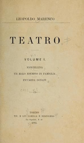 Tapa de Teatro