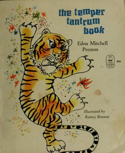Tapa de The temper tantrum book.